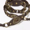 Medallion-Gürtel mit Steinen