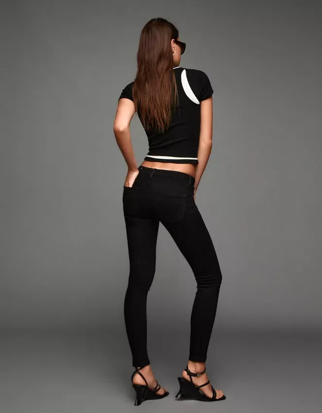 Mid-Rise Push-Up Skinny Jeans – Hose Mid-Rise Push-Up Skinny Jeans – Hose