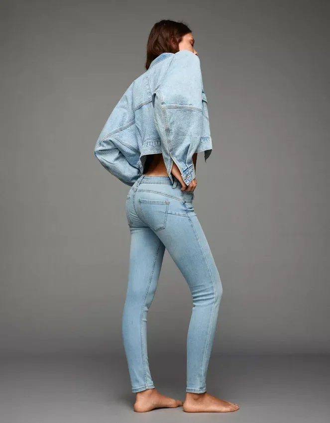 Mid-Rise Push-Up Skinny Jeans – Hose Mid-Rise Push-Up Skinny Jeans – Hose