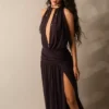 Midi-Kleid mit Neckholder Midi-Kleid mit Neckholder