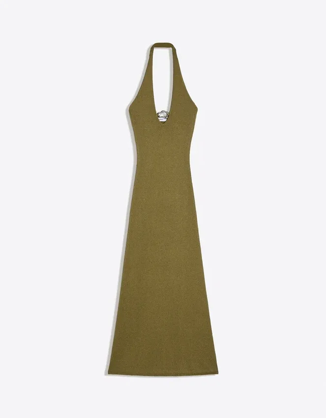 Midi-Kleid mit Neckholder Midi-Kleid mit Neckholder