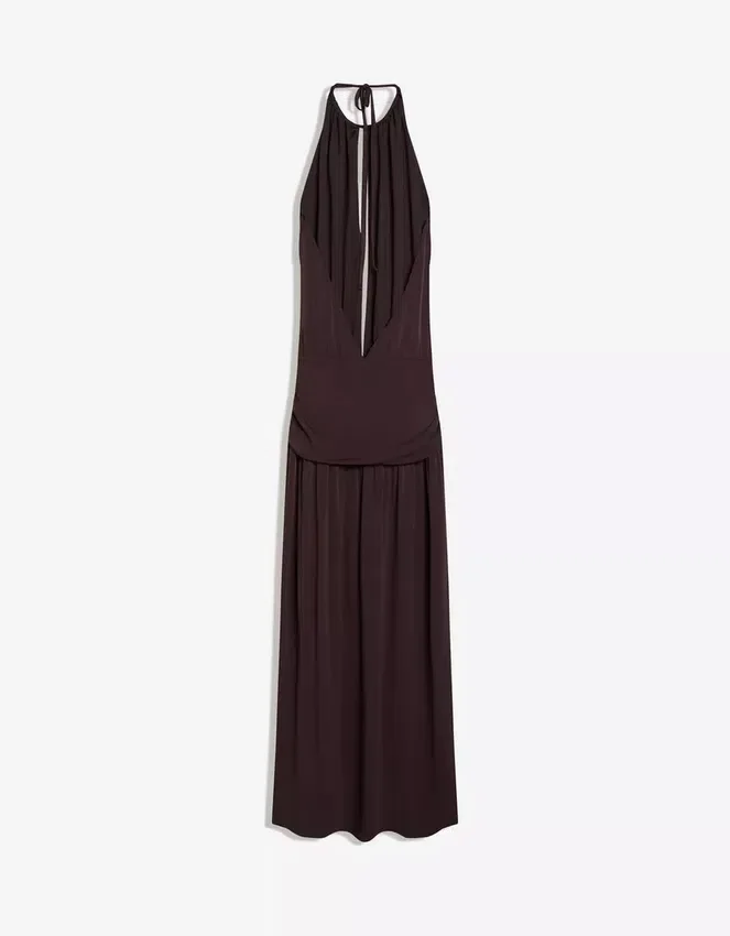 Midi-Kleid mit Neckholder Midi-Kleid mit Neckholder