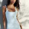 Midi-Kleid mit Spitzenbesatz Midi-Kleid mit Spitzenbesatz