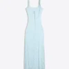 Midi-Kleid mit Spitzenbesatz Midi-Kleid mit Spitzenbesatz