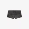 Mini-Denim-Shorts Mini-Denim-Shorts
