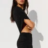 Mini-Kleid mit Cut-outs