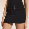 Minikleid mit Gürtel – Kleider und Overalls Minikleid mit Gürtel – Kleider und Overalls