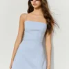 Minikleid mit Schleife am Rücken Minikleid mit Schleife am Rücken