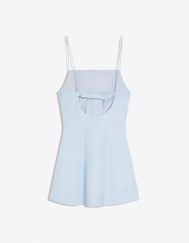 Minikleid mit Schleife am Rücken Minikleid mit Schleife am Rücken
