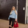Oversize-Denim-Jeansjacke – Jacken und Trenchcoats Oversize-Denim-Jeansjacke – Jacken und Trenchcoats