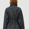 Oversize-Denim-Jeansjacke mit Struktur – Jacken und Trenchcoats Oversize-Denim-Jeansjacke mit Struktur – Jacken und Trenchcoats