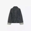 Oversize-Denim-Jeansjacke mit Struktur – Jacken und Trenchcoats Oversize-Denim-Jeansjacke mit Struktur – Jacken und Trenchcoats