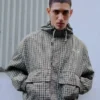 Oversize-Funktionsjacke im Karomuster – Jacken Oversize-Funktionsjacke im Karomuster – Jacken