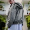 Oversize-Funktionsjacke im Karomuster – Jacken Oversize-Funktionsjacke im Karomuster – Jacken