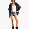 Oversize-Hoodie mit Reißverschluss Oversize-Hoodie mit Reißverschluss