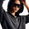 Oversize-Hoodie mit Reißverschluss Oversize-Hoodie mit Reißverschluss