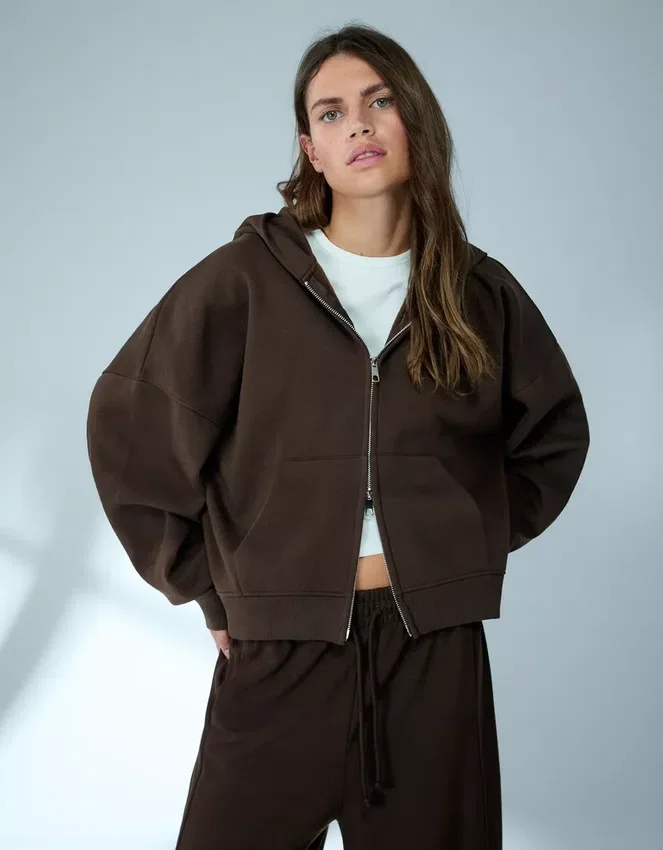 Oversize-Hoodie mit Reißverschluss – Sweatshirts und Hoodies Oversize-Hoodie mit Reißverschluss – Sweatshirts und Hoodies
