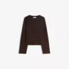 Oversize-Pullover mit Rundhalsausschnitt