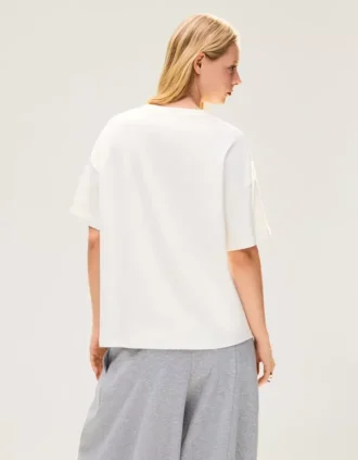 Oversize-Shorts mit kurzen Ärmeln – T-Shirts