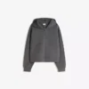 Oversize-Sweatshirt mit Reißverschluss und Neopren-Effekt Oversize-Sweatshirt mit Reißverschluss und Neopren-Effekt
