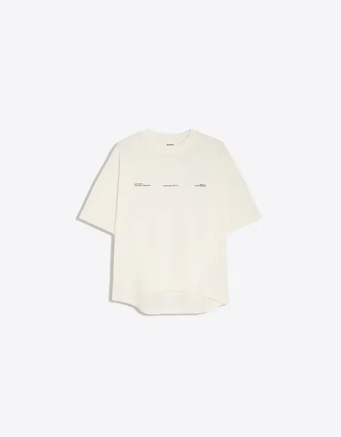Oversize-T-Shirt mit Aufdruck Oversize-T-Shirt mit Aufdruck