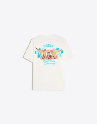 Oversize-T-Shirt mit H2O-Print