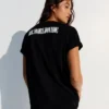 Oversize-T-Shirt mit Pitbull-Print Oversize-T-Shirt mit Pitbull-Print