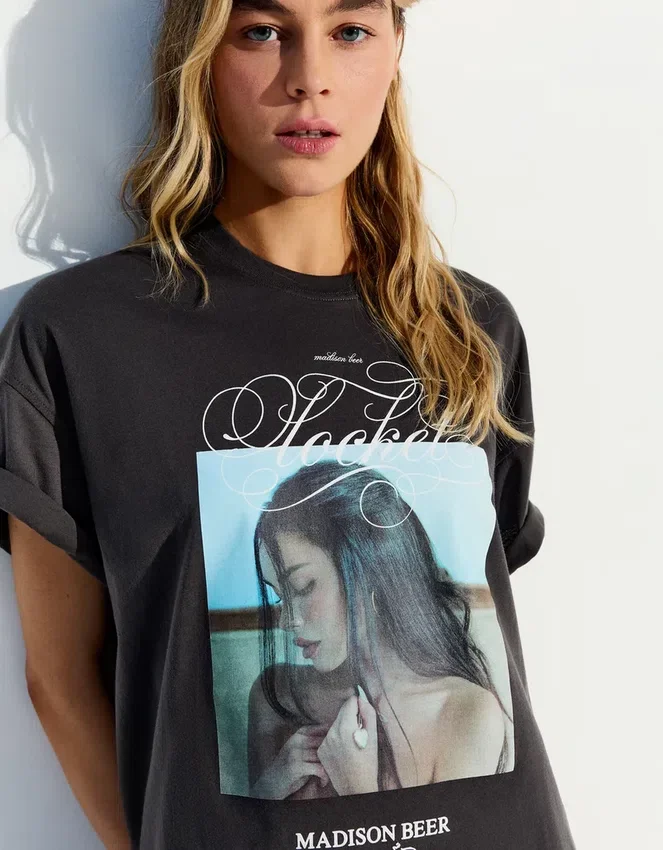 Oversize-T-Shirt von Madison Beer Oversize-T-Shirt von Madison Beer