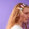 Packung mit Polly Pocket-Fellclips Packung mit Polly Pocket-Fellclips