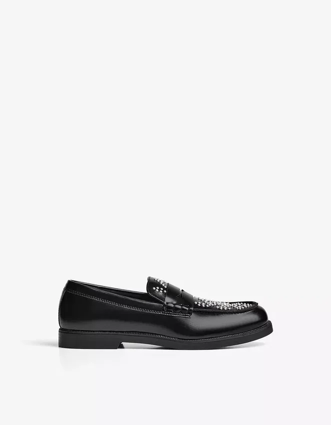 Penny Loafer mit Detail – Business Schuhe – Herren Penny Loafer mit Detail – Business Schuhe – Herren