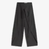 Plissee-Hose mit Doppelknopf – Hosen – Damen Plissee-Hose mit Doppelknopf – Hosen – Damen