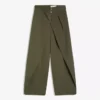 Plissee-Hose mit Doppelknopf – Hose