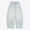 Plissierte Barrel-Jeans – Jeans – Herren Plissierte Barrel-Jeans – Jeans – Herren