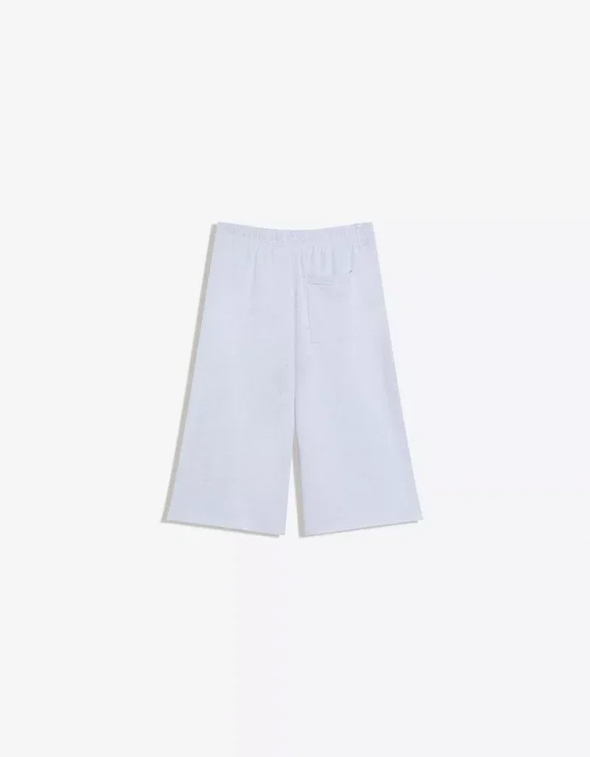 Plüsch-Bermudashorts Plüsch-Bermudashorts