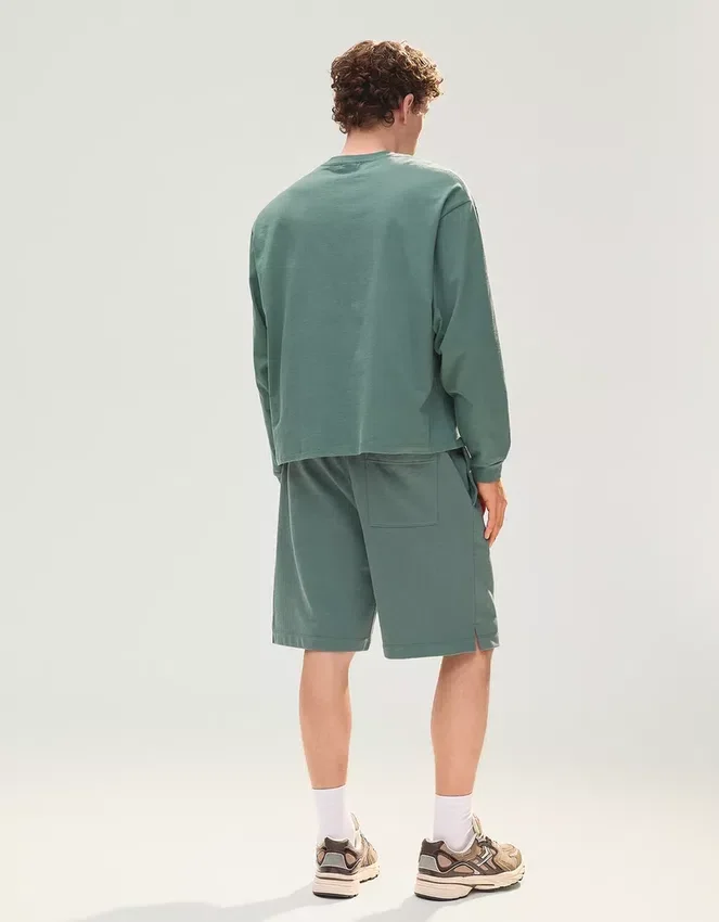 Plüsch-Bermudashorts – Herren Plüsch-Bermudashorts – Herren