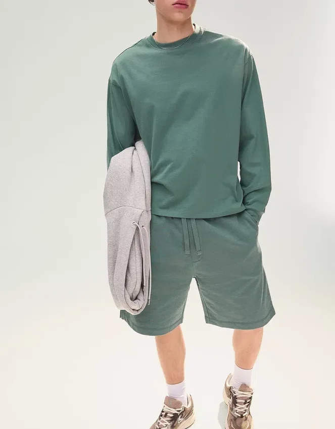 Plüsch-Bermudashorts – Herren Plüsch-Bermudashorts – Herren