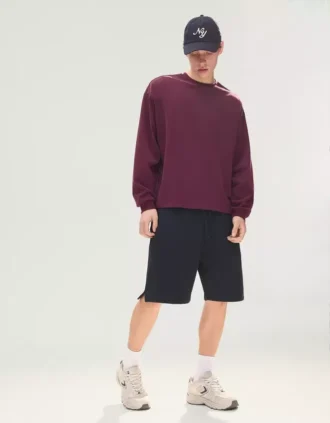 Plüsch-Bermudashorts – Shorts und Jorts