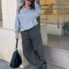 Plüsch-Hose mit Stoppern