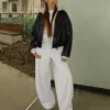 Plüsch-Hose mit Stoppern – #Bershkastyle – Damen Plüsch-Hose mit Stoppern – #Bershkastyle – Damen