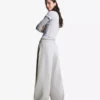 Plüsch-Hose mit Stoppern – Damen