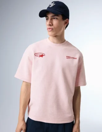Plüsch-T-Shirt mit Aufdruck – T-Shirts und Poloshirts