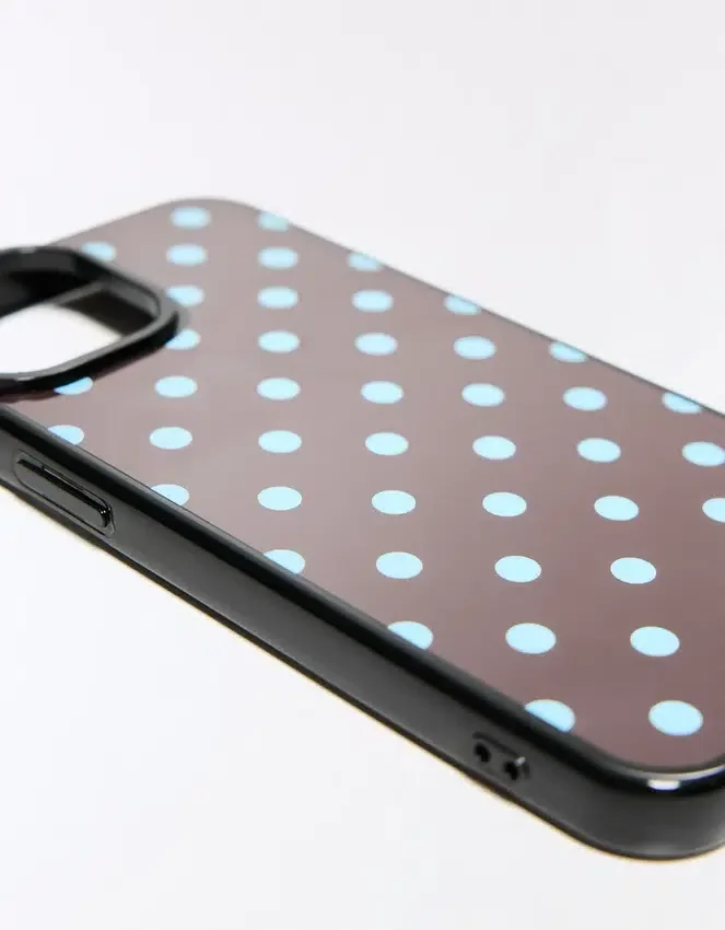 Polka Dot Handyhülle – Accessoires – Damen Polka Dot Handyhülle – Accessoires – Damen
