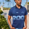 Polohemd mit Retro-Print – Bershka Lovers Polohemd mit Retro-Print – Bershka Lovers