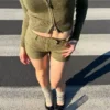 Polojacke mit Reißverschluss Polojacke mit Reißverschluss