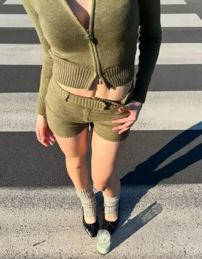 Polojacke mit Reißverschluss Polojacke mit Reißverschluss