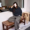 Popeline-Bloomer-Hose