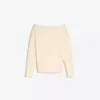 Pullover mit asymmetrischem Ausschnitt Pullover mit asymmetrischem Ausschnitt