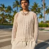 Pullover mit offenem Strickmuster – Pullover und Strickjacken Pullover mit offenem Strickmuster – Pullover und Strickjacken