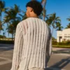 Pullover mit offenem Strickmuster – Pullover und Strickjacken Pullover mit offenem Strickmuster – Pullover und Strickjacken