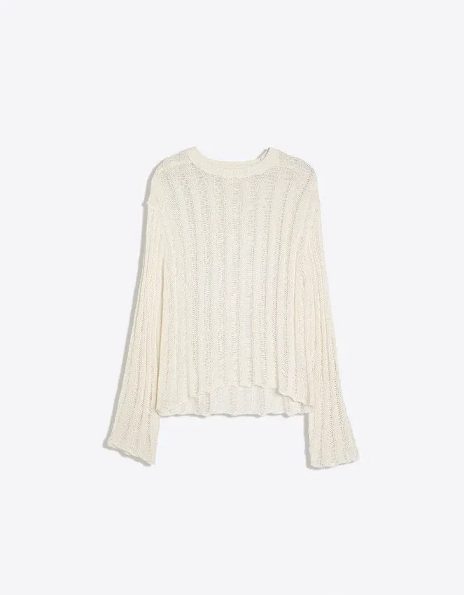 Pullover mit offenem Strickmuster – Pullover und Strickjacken Pullover mit offenem Strickmuster – Pullover und Strickjacken